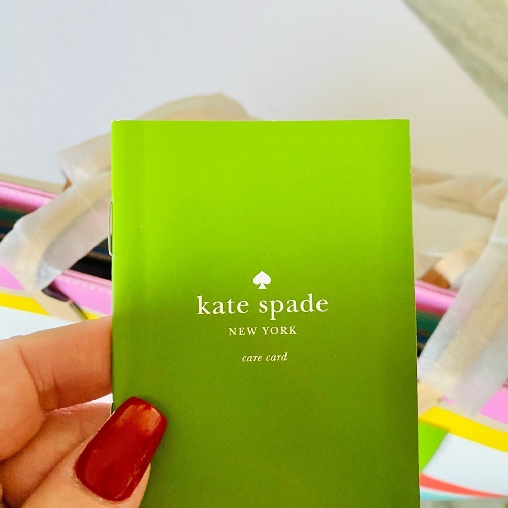 Rare kate spade Eden Street Margareta Tote Bag, Dune Stripe - Picture 16 of 16